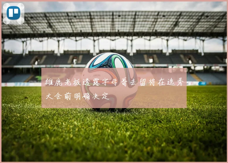 雄鹿老板透露字母哥去留将在选秀大会前明确决定